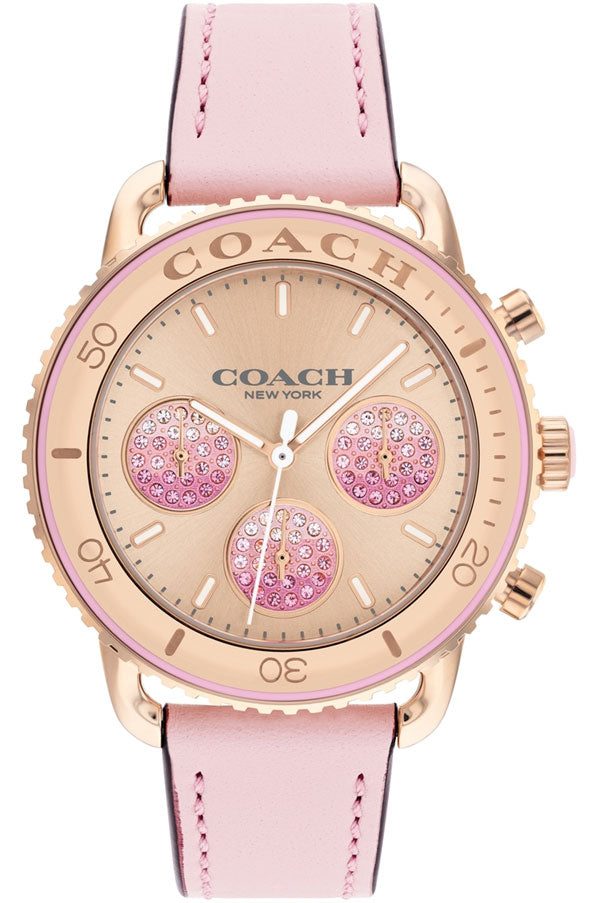 COACH WOMENS QUARTZ CALFSKIN LEATHER WATCH - 14504123
