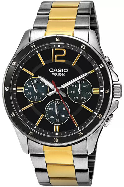 Casio Analog Silver & Stainless Steel Men's Watch A1652