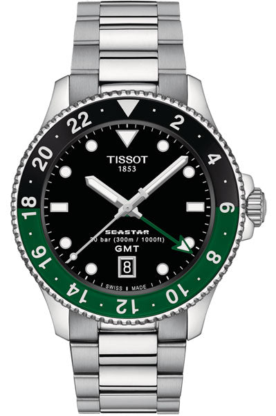 T-Sport Seastar 1000 Quartz GMT Watch for Men t1208521105100