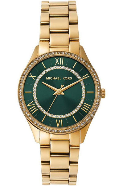 Michael Kors Analog Green & Stainless Steel Women's Watch MK4737