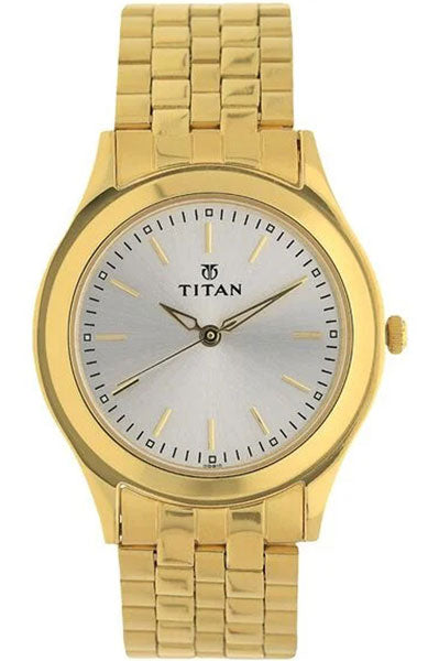 Analog Silver Dial Stainless Steel Strap watch for Men