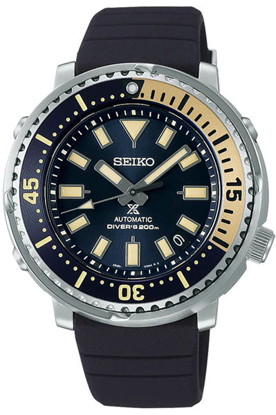 Seiko Analog Navy & Silicone Men's Watch SRPF81K1