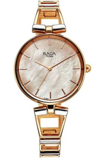 Analog Mother Of Pearl & Metal Women's Watch 2747KM01