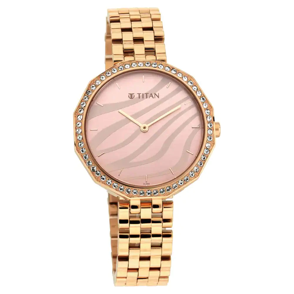 Analog Multi-Colour &  Women's Watch NR95132WM01
