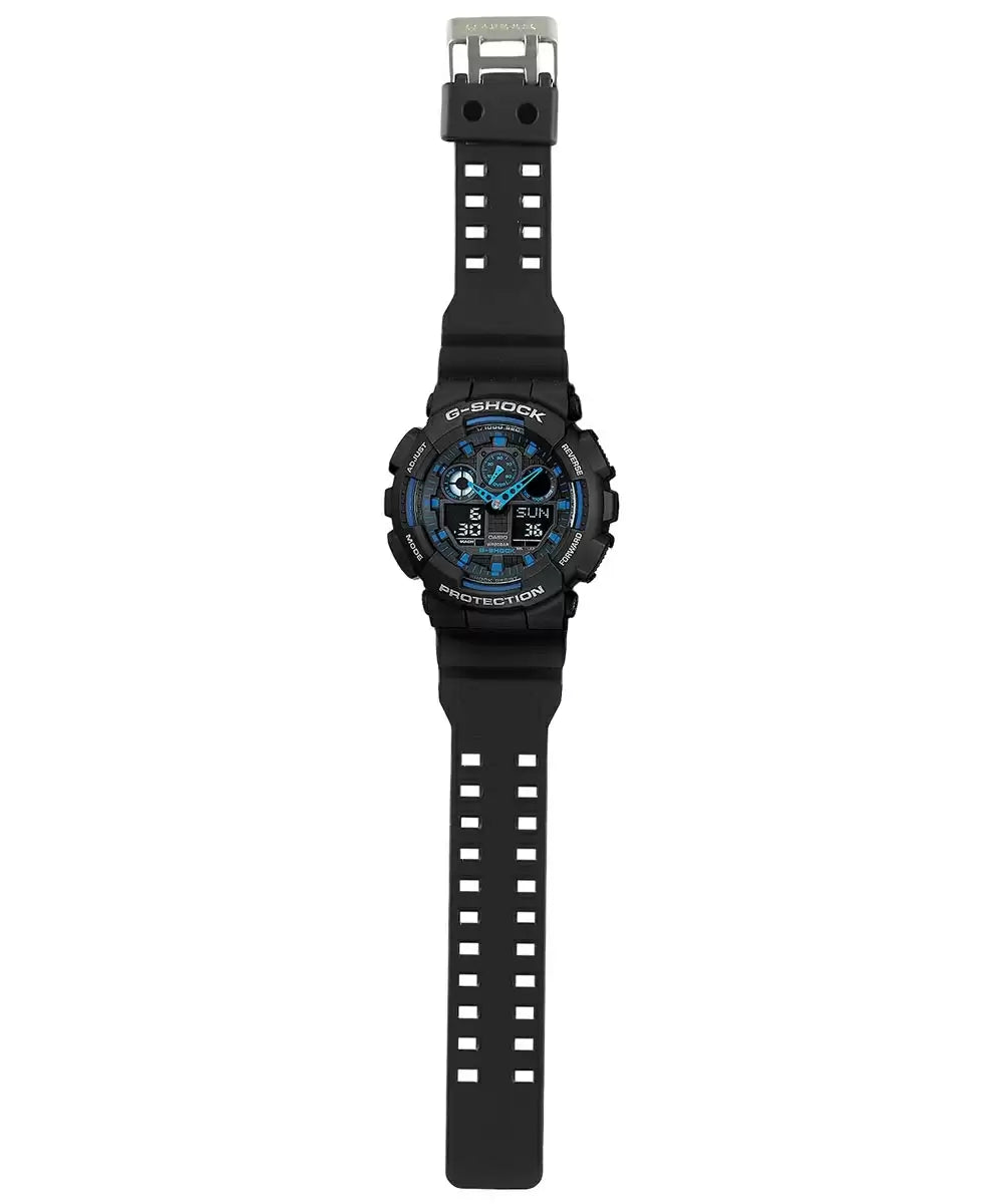 Casio Analog-Digital Black & Resin Men's Watch G271