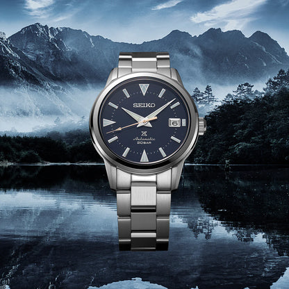 Seiko Analog Blue & Metal band Men's Watch SPB249J1