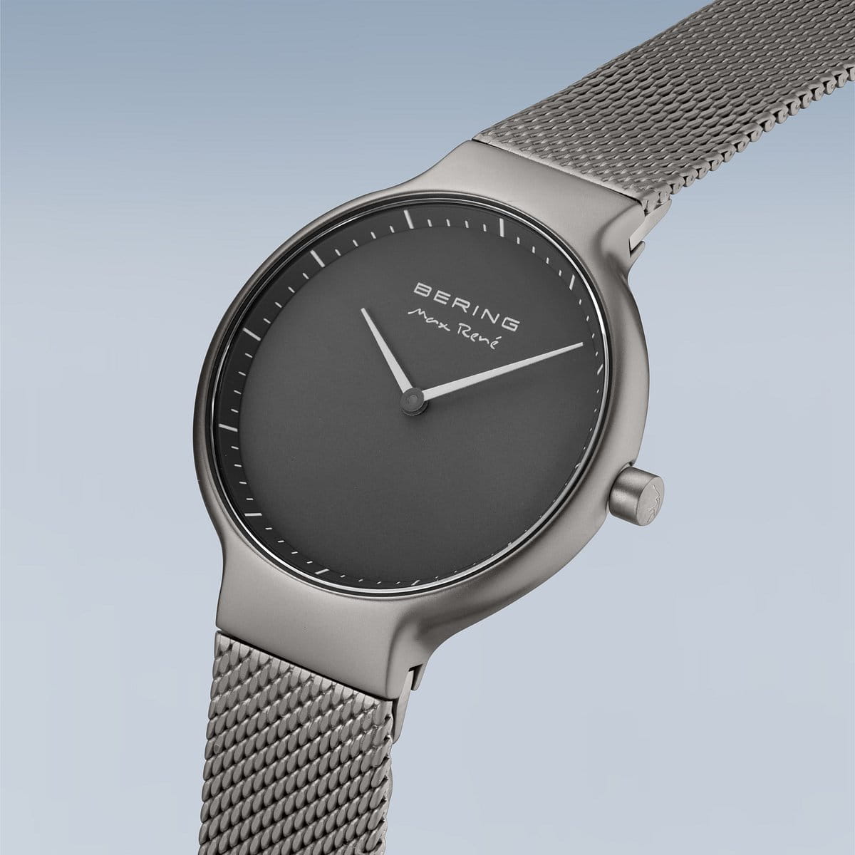 Bering Analog Grey & Milanese Women's Watch 15531 377