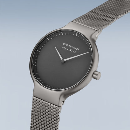 Bering Analog Grey & Milanese Women's Watch 15531 377