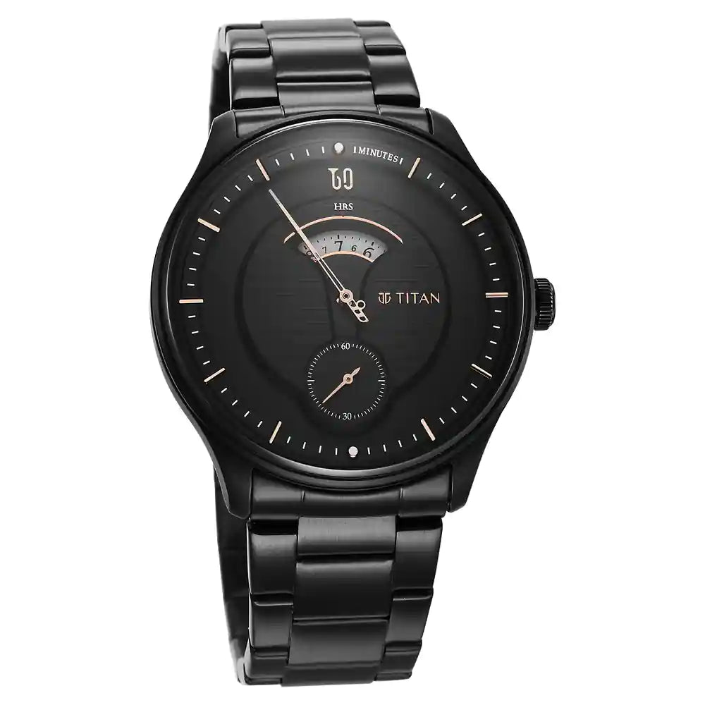 Analog Black &  Men's Watch NR1890NM01