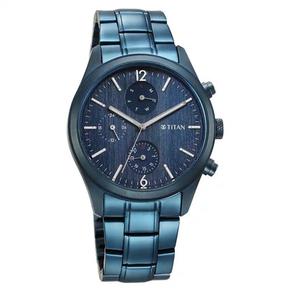 Multifunction Blue &  Men's Watch 1805QM07