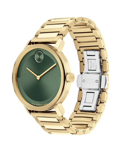 Movado  GREEN & Stainless Steel Men's Watch 3601156