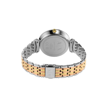 Armani Exchange Analog Black & Stainless Steel Women's Watch AX5911