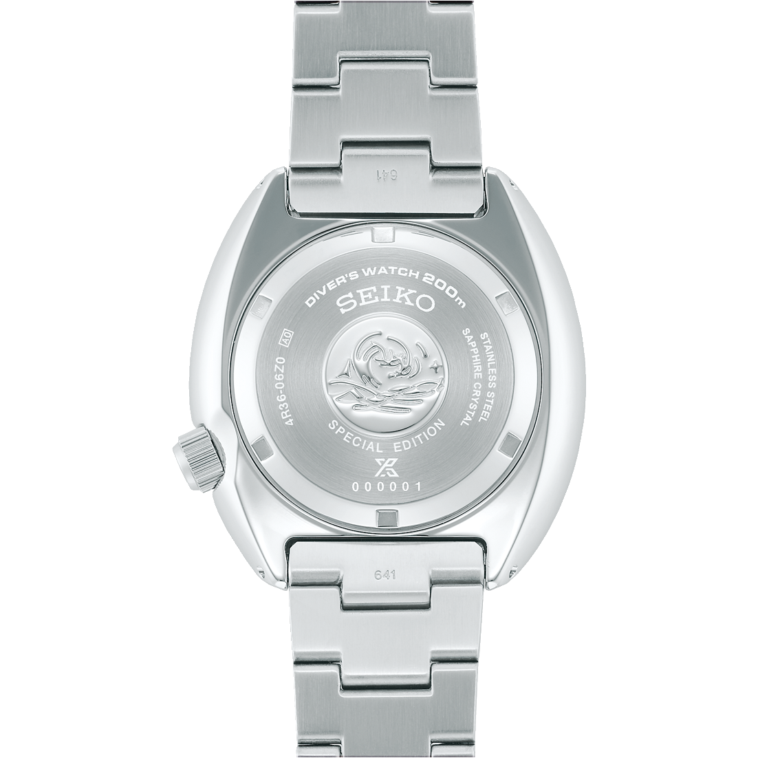Seiko  Blue & Stainless Steel Men's Watch SRPK01K1