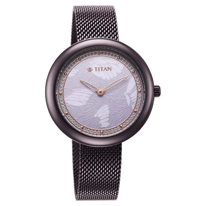 Analog Purple &  Women's Watch 95210QM01