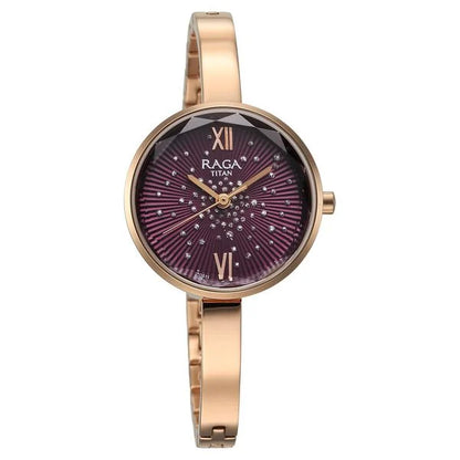 Analog Purple & Metal Women' NS95271WM01