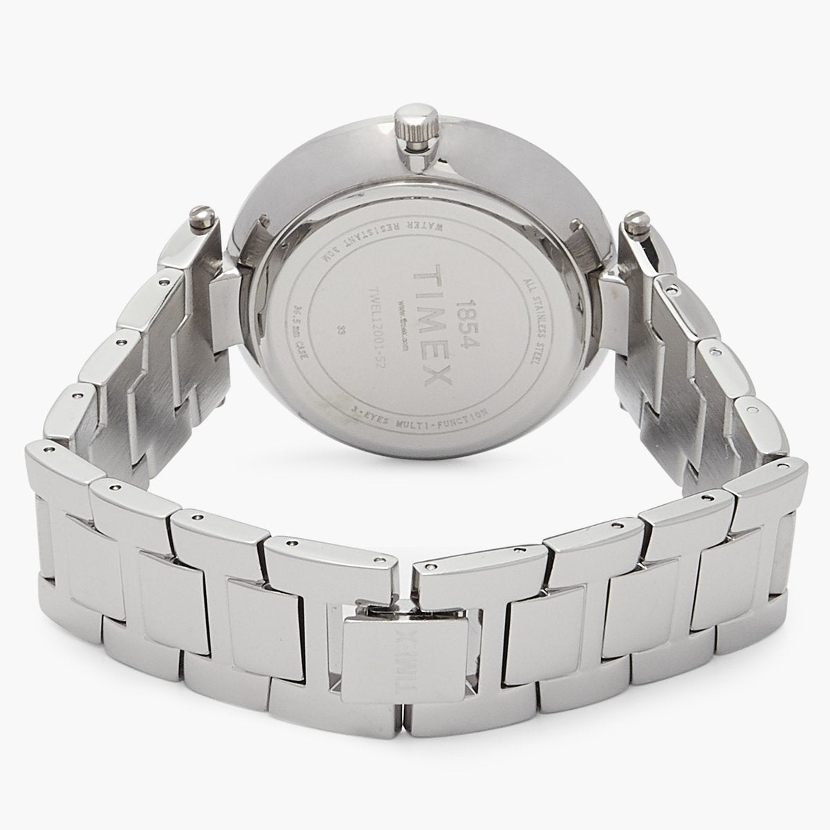 Analog Brown & Stainless Steel Women's Watch TWEL12001