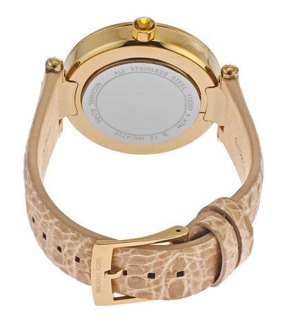 Michael Kors  Gold & Leather Women's Watch MK4725