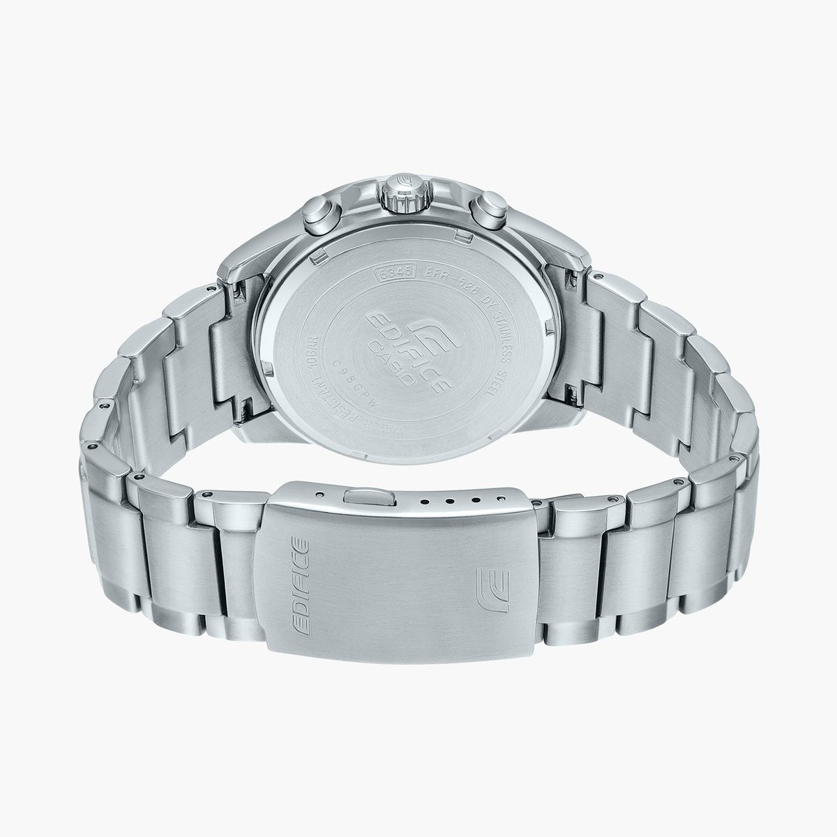 Casio Analog Red & Stainless Steel Men's Watch ED569