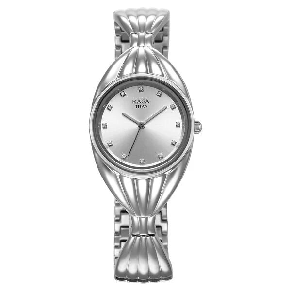 Analog Silver & Metal Women' 95254SM01F