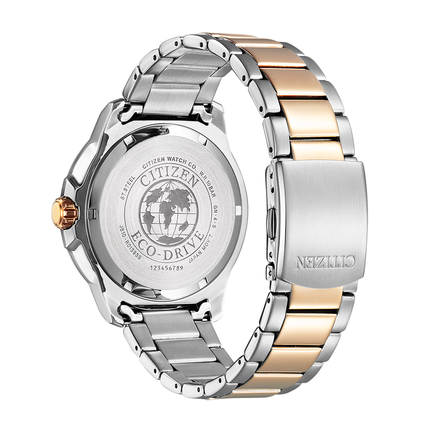 Citizen Analog Black & Stainless Steel Men' AW1524 84E