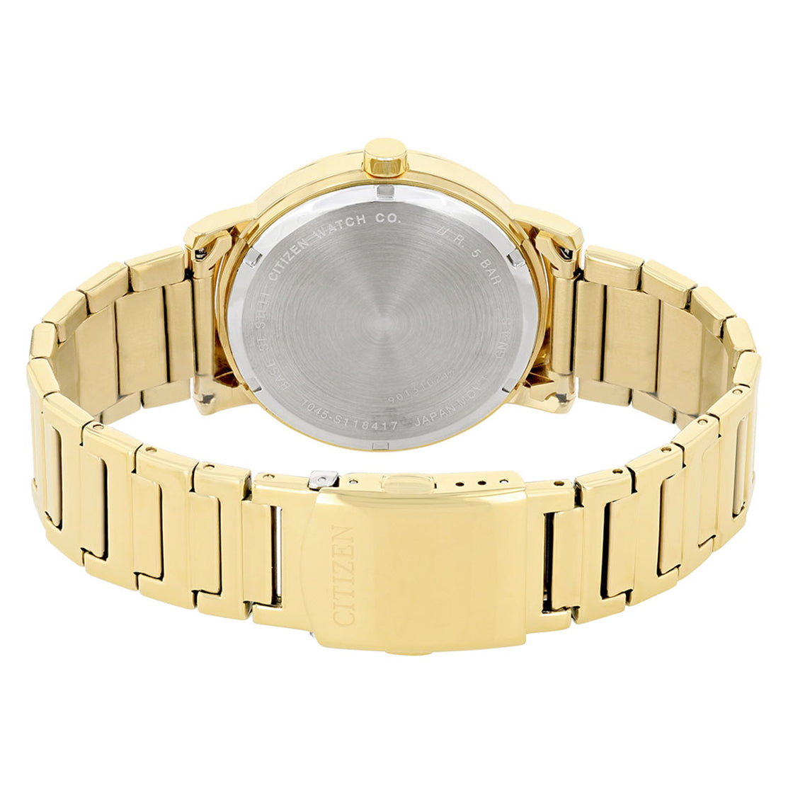 Citizen Analog Black & Stainless Steel Men's Watch BE9182 57E