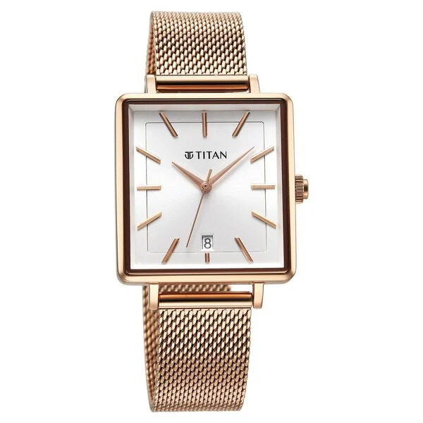 Analog Silver & Stainless Steel Women' 94205YM01