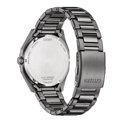 CITIZEN ECO-DRIVE GENTS WATCH GRAY DIAL BM7637 81H