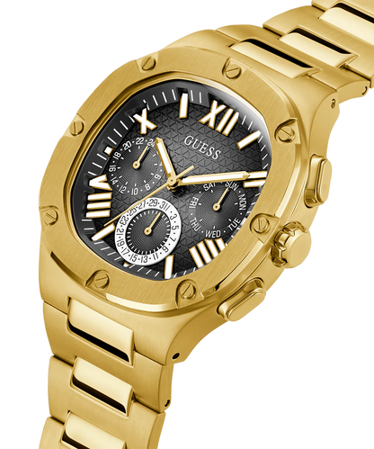 Guess  Black & Stainless Steel Men's Watch GW0572G2
