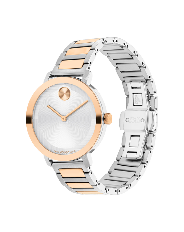 Movado Analog Silver & Stainless Steel Women's Watch 3601141