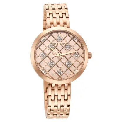 Analog Rose Gold &  Women's Watch NQ95163WM01