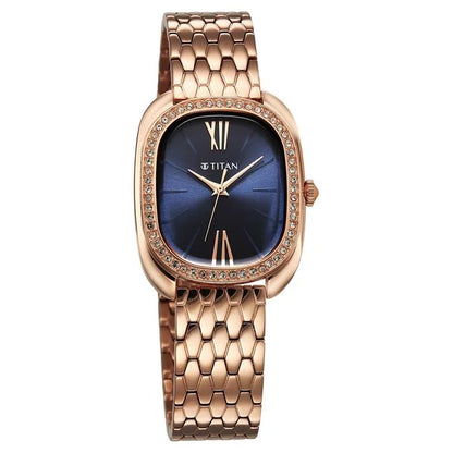 Analog Blue & Stainless Steel Women' 95317WM01