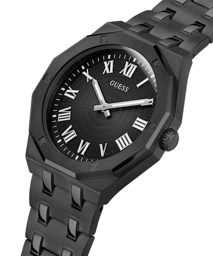 Guess  Black & Stainless Steel Men's Watch GW0575G3