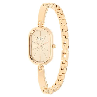 Analog Rose Gold & Metal Women' NS2577WM01