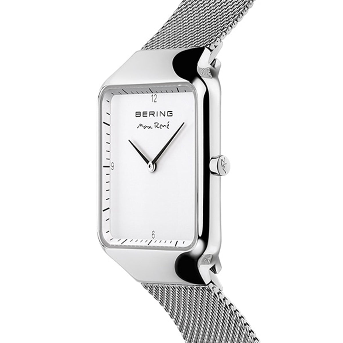Bering Analog White & Milanese Women's Watch 15832 004
