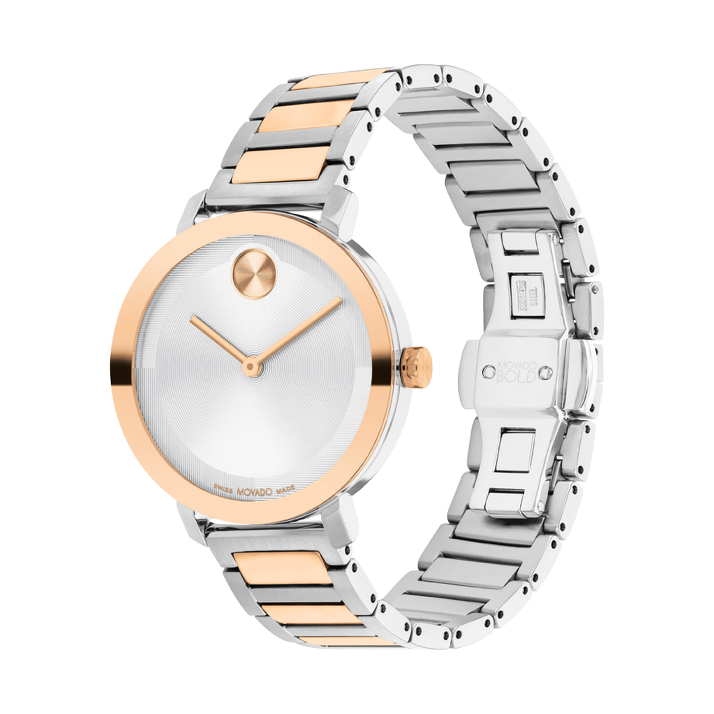 MOVADO Chronograph Silver & Stainless Steel Women's Watch 3601142