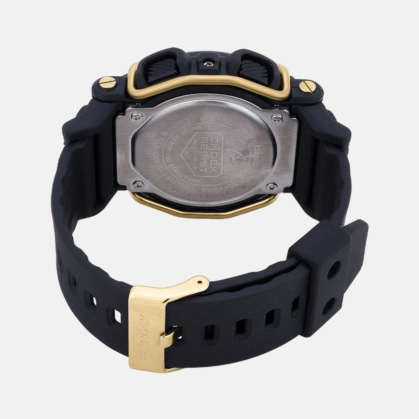 Casio Digital Black & Resin Men's Watch G1434
