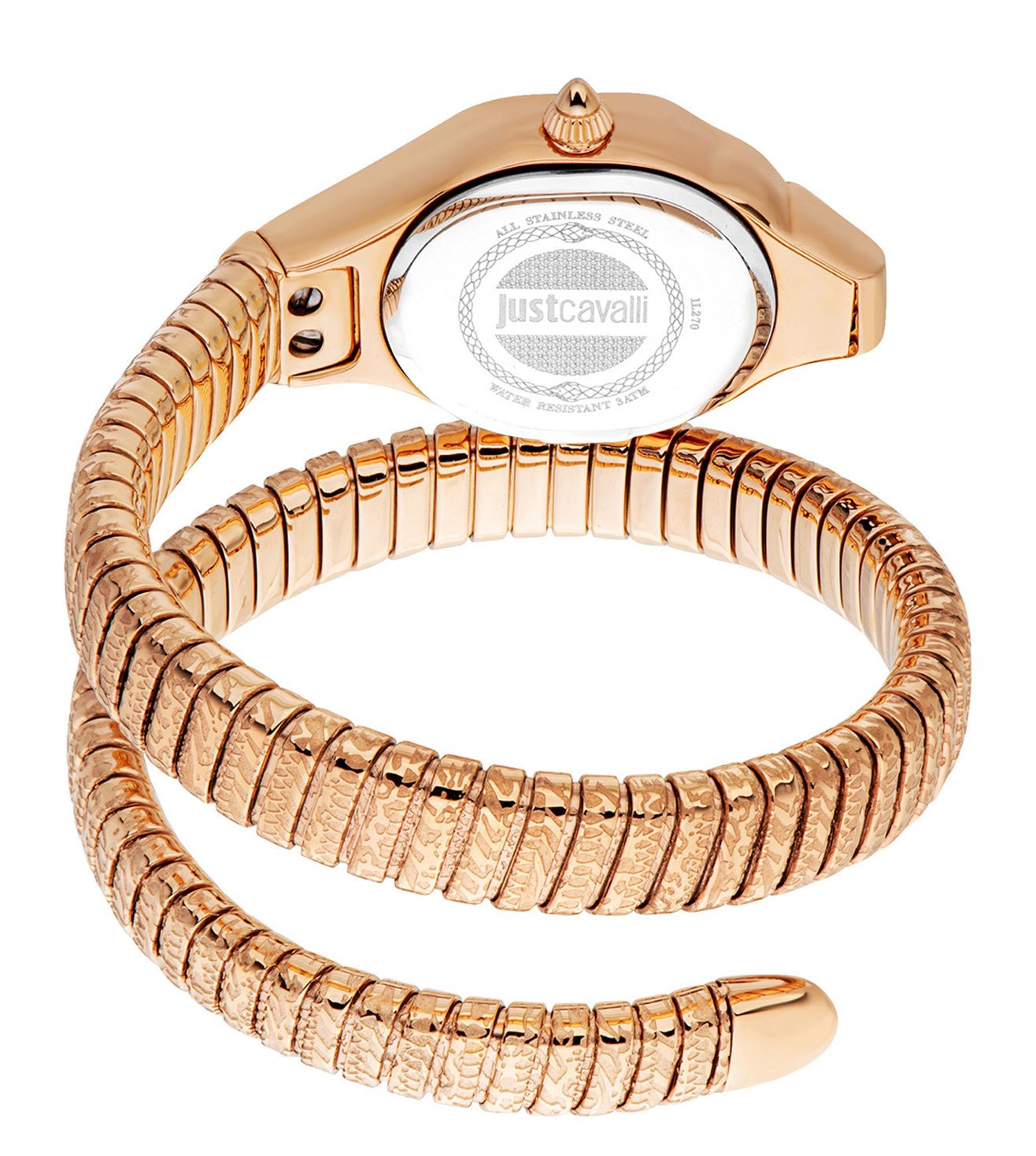 Just Cavalli  Silver & Stainless Steel Women's Watch JC1L270M0045