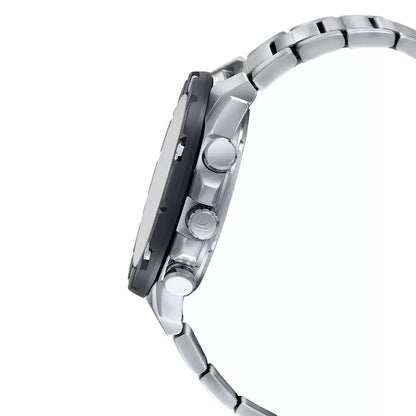 Casio Analog Black & Stainless Steel Men's Watch ED488