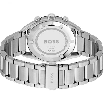 Hugo Boss Analog Blue & Stainless Steel Men's Watch 1514093