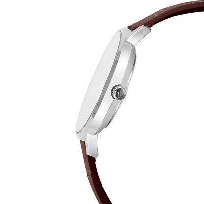 Casio Analog Blue & Leather Women's Watch A1629