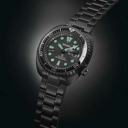 Prospex ‘Black Series’ ‘Night Vision’ Turtle Diver’s watch SRPK43K1