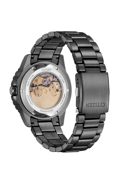 Citizen Analog Green & Stainless Steel Men's Watch NJ0177 84X