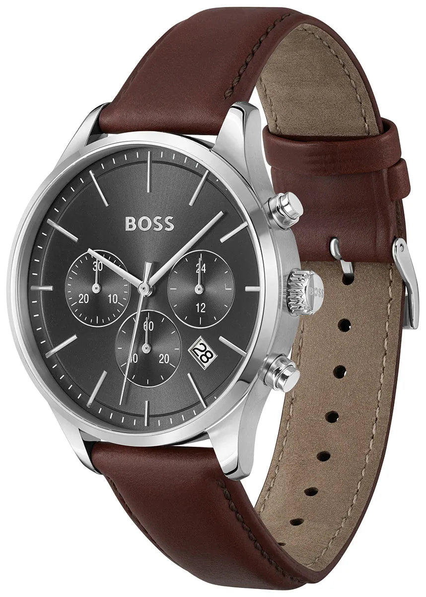BOSS Avery Chronograph Men’s Watch with Gray Dial 1514155