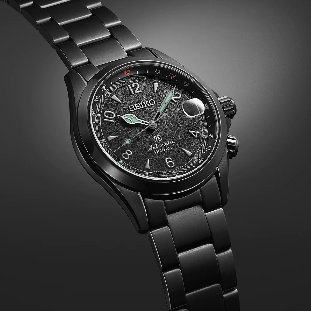 Seiko Analog Black & Metal band Men's Watch SPB337J1