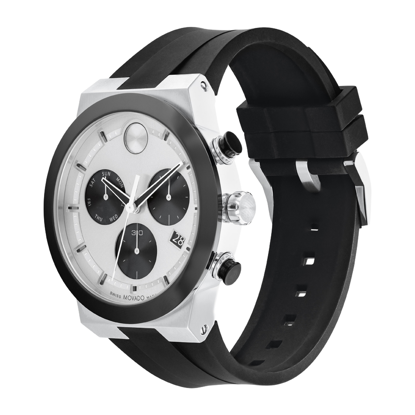 Movado Analog White & Silicone Women's Watch 3600894