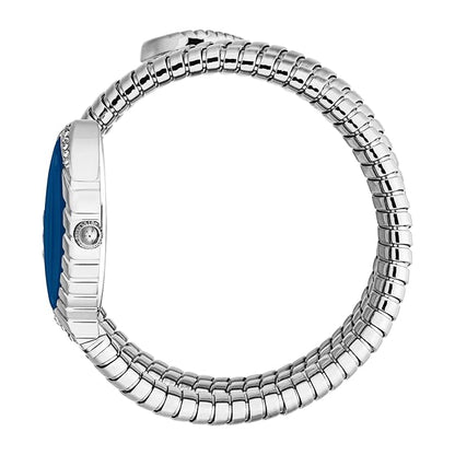 JUST CAVALLI Analog Blue & Stainless Steel Women's Watch JC1L323M0015
