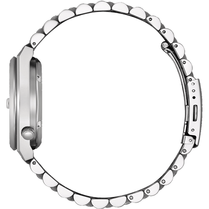 CITIZEN Analog Blue & Stainless Steel Men's Watch NJ0200 50L