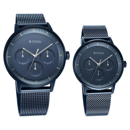 Multifunction Blue &  Couple Watch 9400694206QM01