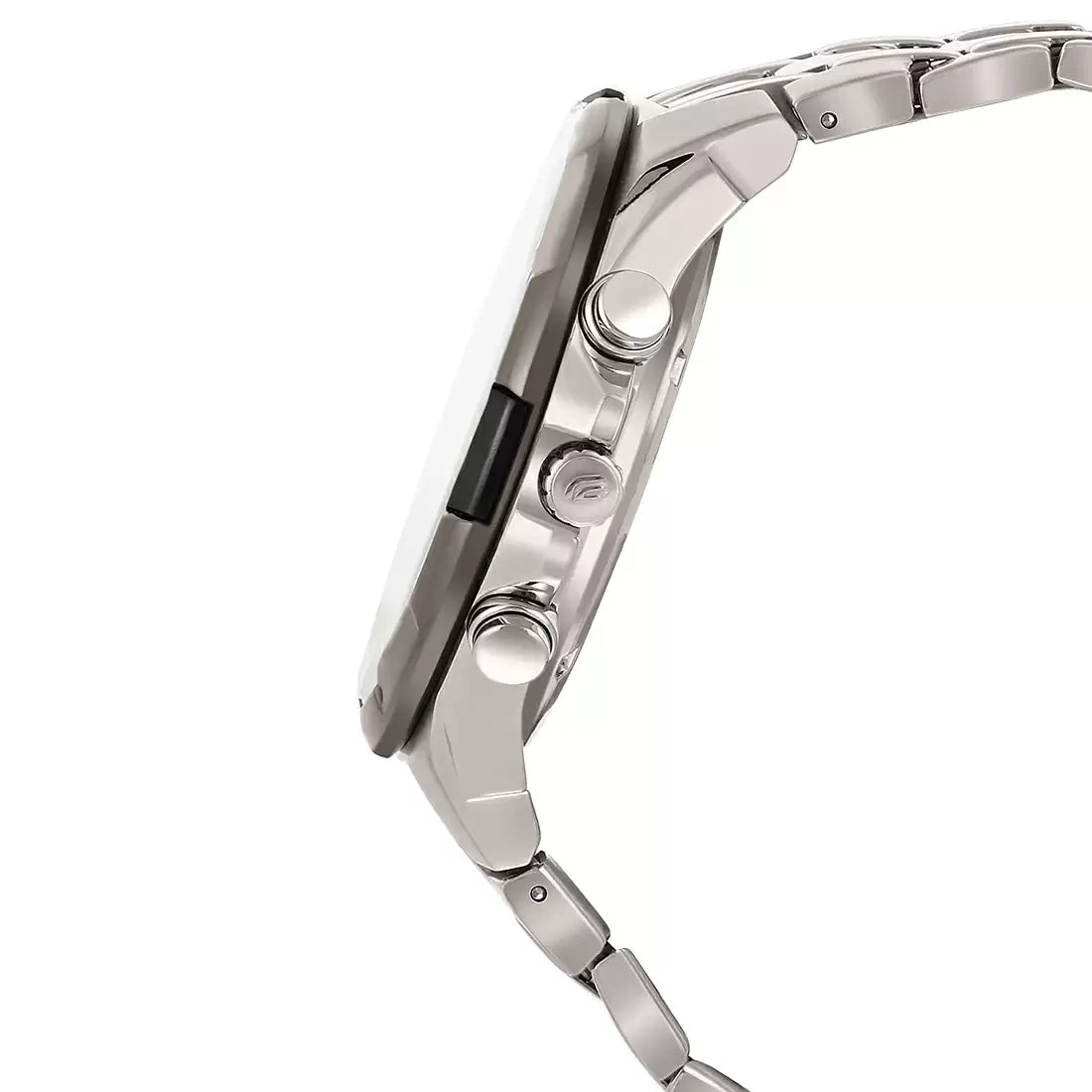 CASIO Chronograph Black & Stainless Steel Men's Watch EX191