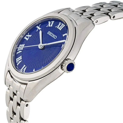 Seiko Analog Blue & Stainless Steel Men's Watch SUR329P1